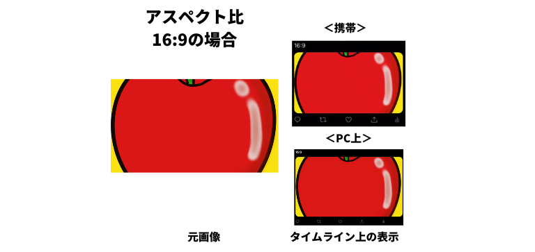 アスペクト比16:9