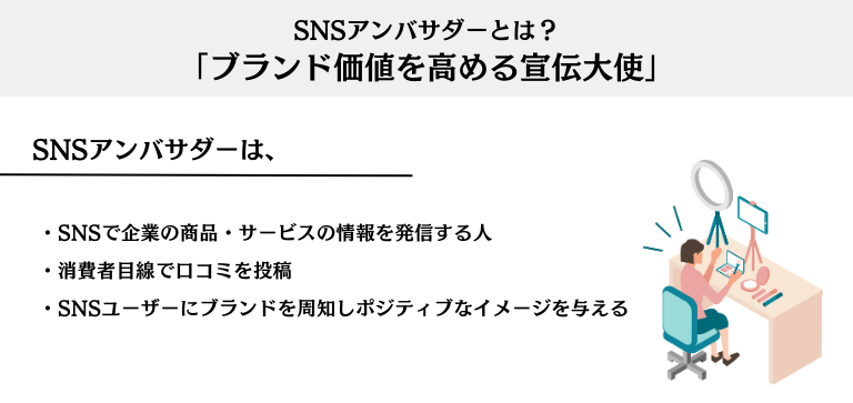 SNSアンバサダーとは